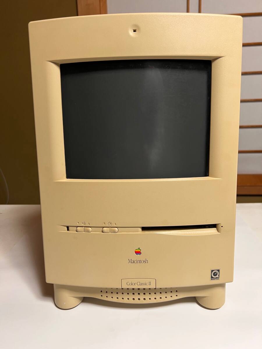 Macintosh Color Classic Ⅱ память 36MB подтверждение рабочего состояния делает 