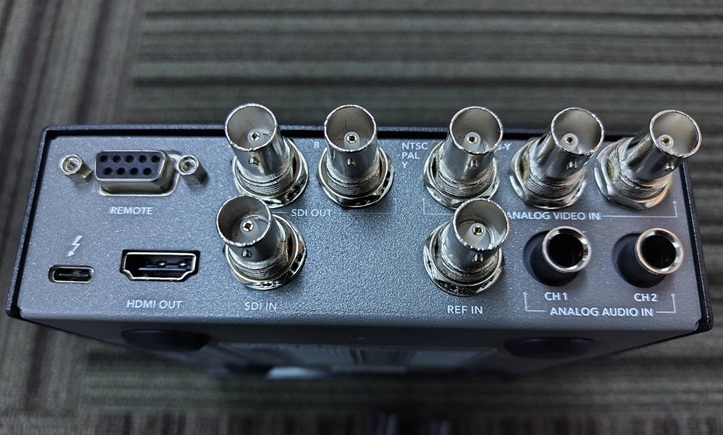 BlackmagicDesign UltraStudio HD Mini(インターフェース)