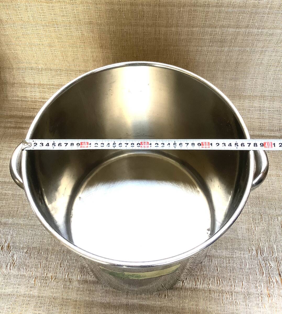 モリブデン 寸胴鍋・（EBM）36cm SUS316