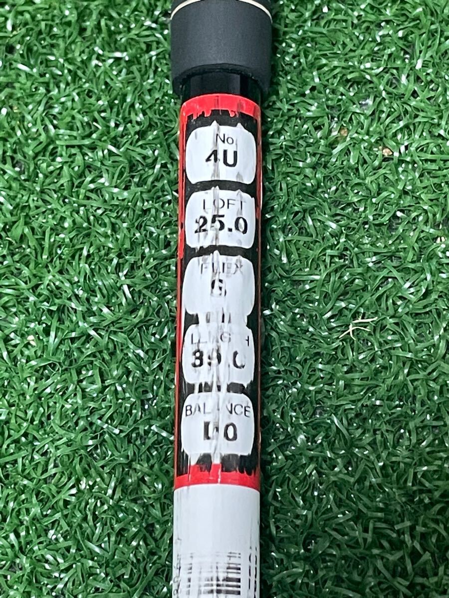 MIZUNO ミズノ T-ZOID PLUS 4U 25° FLEX-S 39インチ_画像6