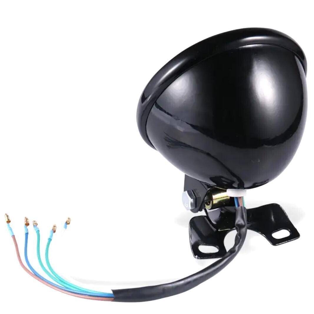 汎用 バイク 12V 4.5インチ ヘッドライト ハロゲン ベーツライト 外裝 カスタム 純正互換品 管理AA2