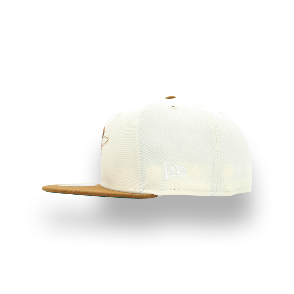日本未発売 ニューエラ NEW ERA マイナーリーグ デンバー・ベアーズ 59FIFTY キャップ [WHITE/BROWN] [7 5/8]_画像4
