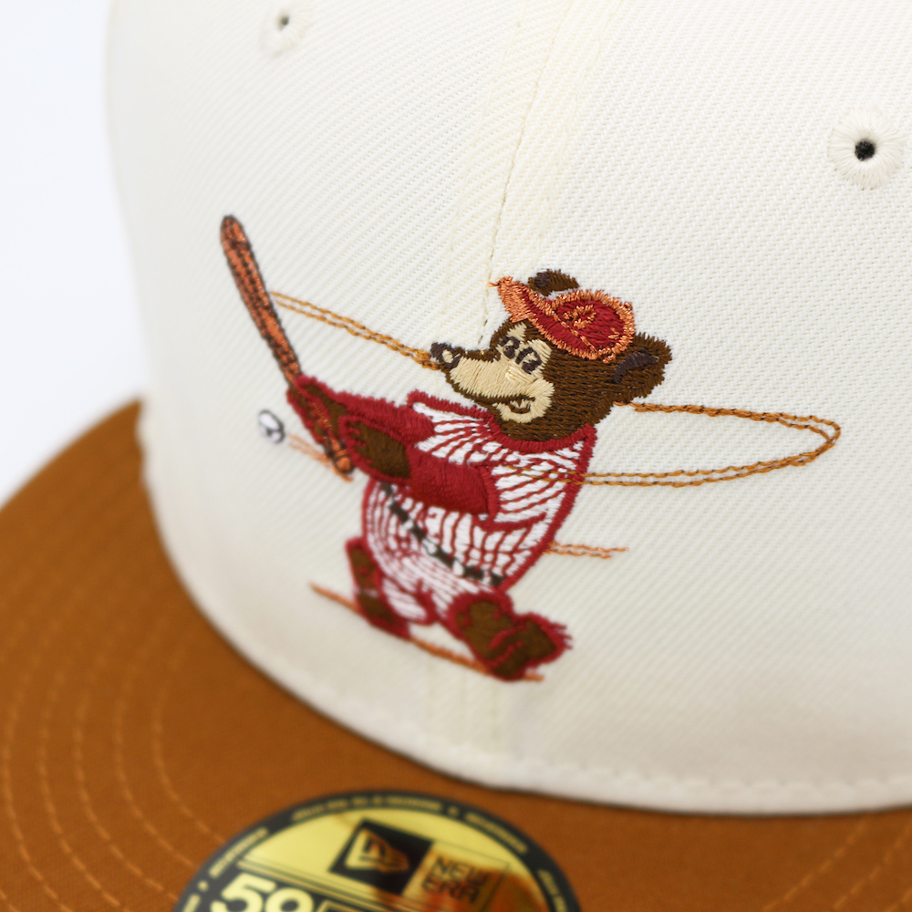 日本未発売 ニューエラ NEW ERA マイナーリーグ デンバー・ベアーズ 59FIFTY キャップ [WHITE/BROWN] [7 5/8]_画像5