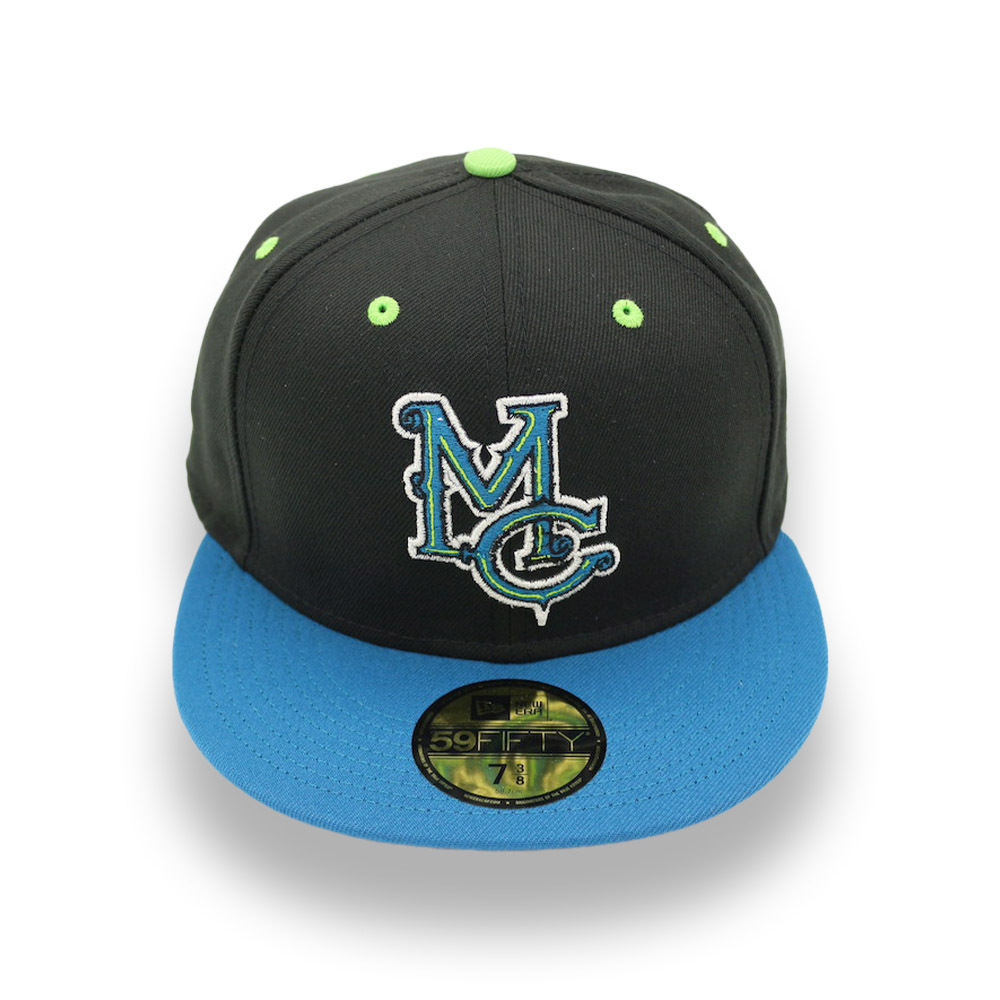 日本未発売 ニューエラ マイナーリーグ アルトゥーナ・カーブ マウンテン シティ 59FIFTY キャップ [BLACK/TEAL] [7 1/2]