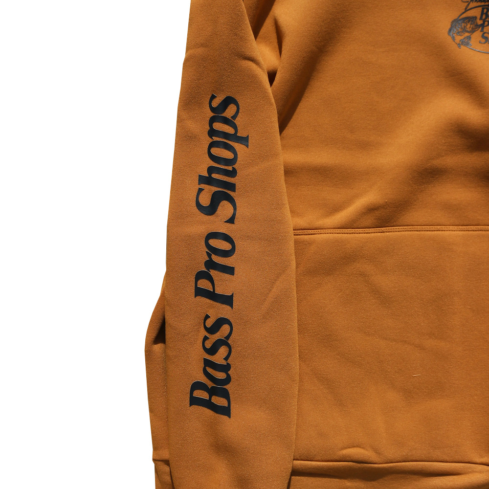 日本未発売 バス プロ ショップス BASS PRO SHOPS スリーブ グラフィック パーカー [CHIPMUNK (BROWN) ] [SIZE：XL]_画像3