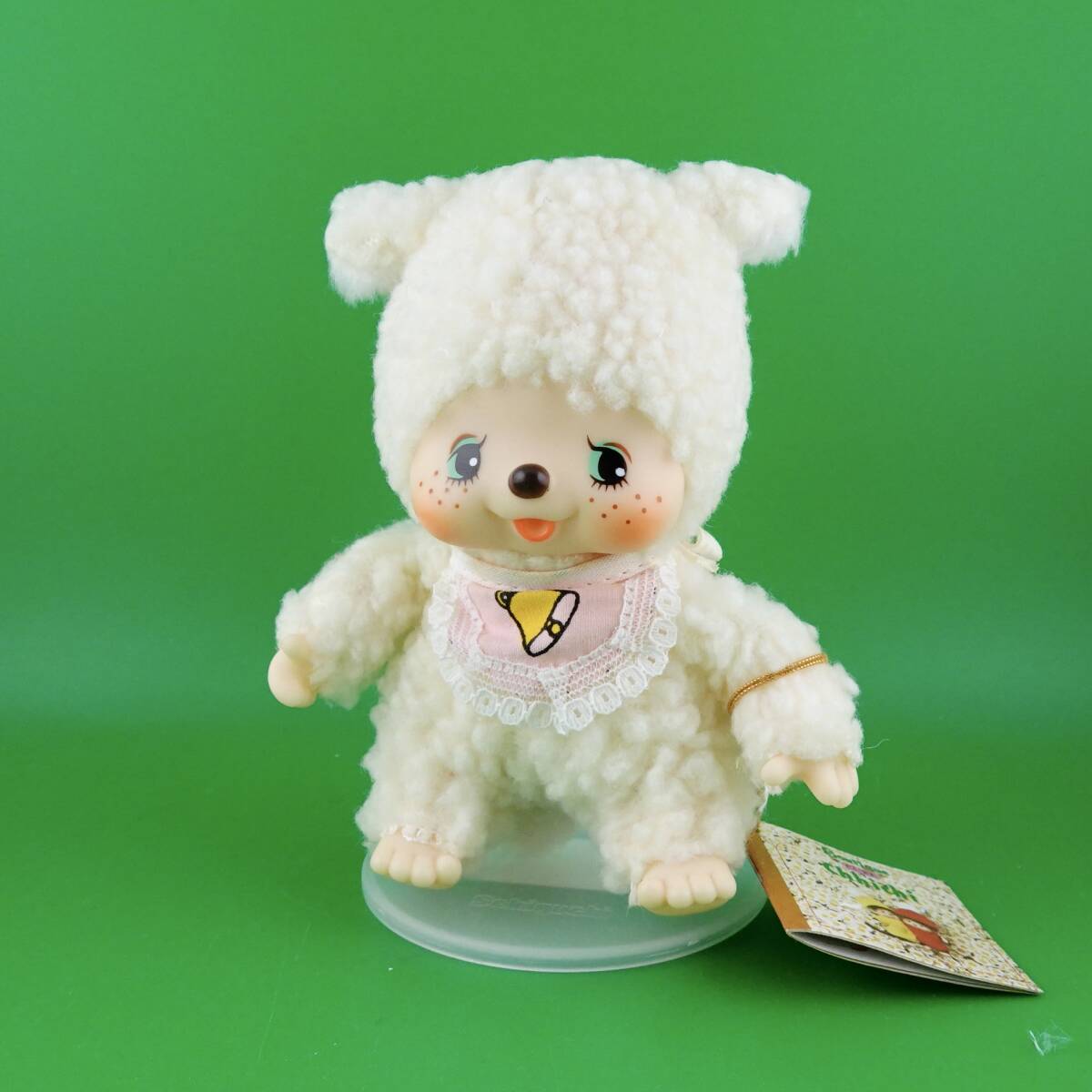 超激レア未使用品☆セキグチ制モンチッチ?マイチッチのおともだち ひつじ（1978年制ドイツ流通品／初代品／第１期モンチッチ）☆羊-さる