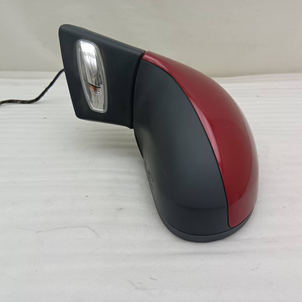 動(dòng)作保証 プジョー 207 A7W5FW レッド 赤 左側(cè) 左 L ドアミラー サイドミラー 5P+4P 5ピン+4ピン 014342 W2E4Z1180