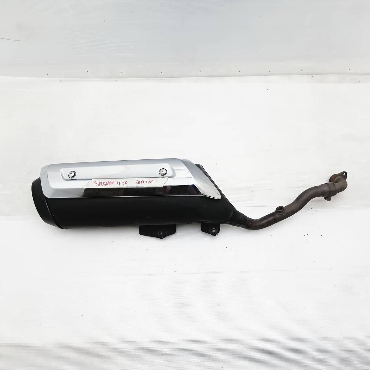スズキ バーグマン 400 純正 サイレンサー マフラー W2Z1266