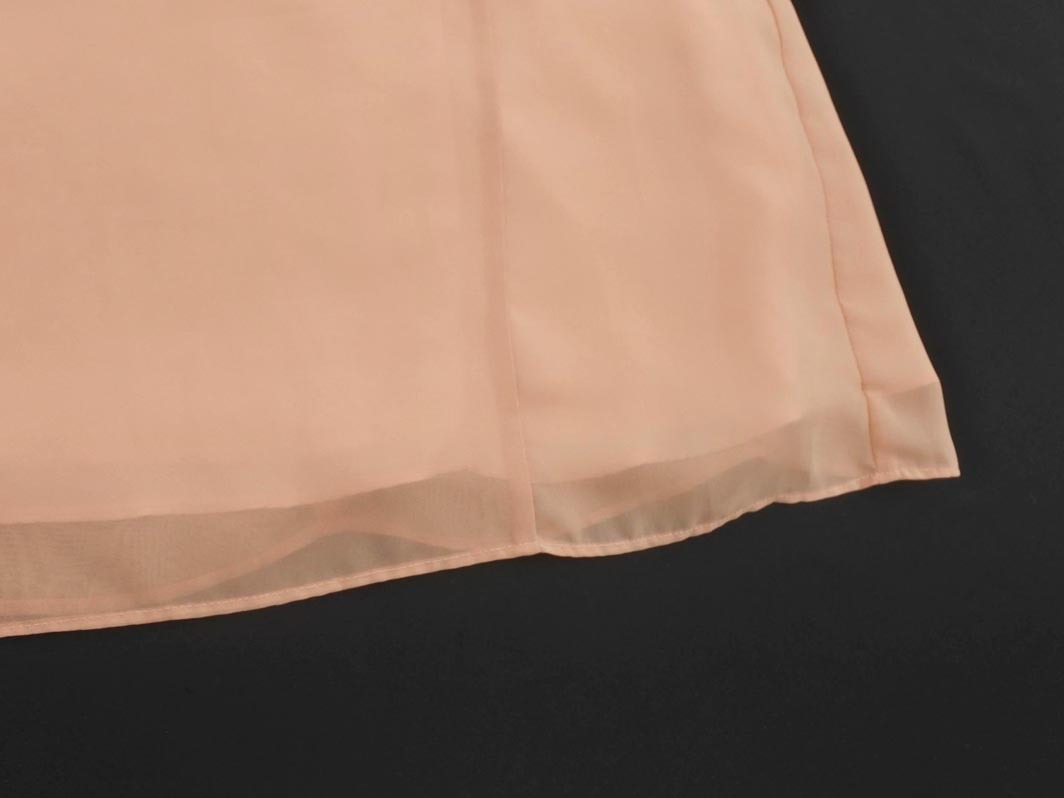 Apuweiser-riche アプワイザーリッシェ ビジュー Aライン ワンピース size1/ピンク ■◆ ☆ ffa2 レディース