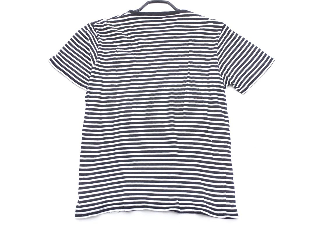 B:MING BEAMS ビームス ボーダー Tシャツ sizeM/白ｘ黒 ■◆ ☆ ffa2 メンズ
