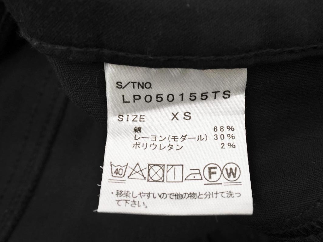 LEPSIM レプシィムローリーズファーム テーパード パンツ sizeXS/黒 ■■ ☆ ffa2 レディース