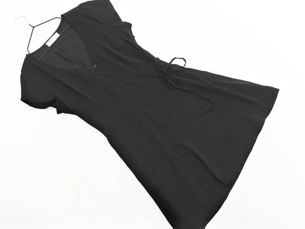 ネコポスOK Hollister ホリスター カシュクール ワンピース sizeS/黒 ■◆ ☆ ffa3 レディース_画像1