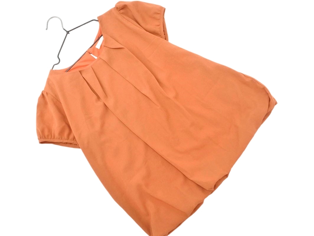 кошка pohs OK Techichi Te chichi блуза рубашка sizeM/ orange #* * ffa3 женский   кошка pohs OK Techichi Te chichi блуза рубашка sizeM/ orange #* * ffa3 женский