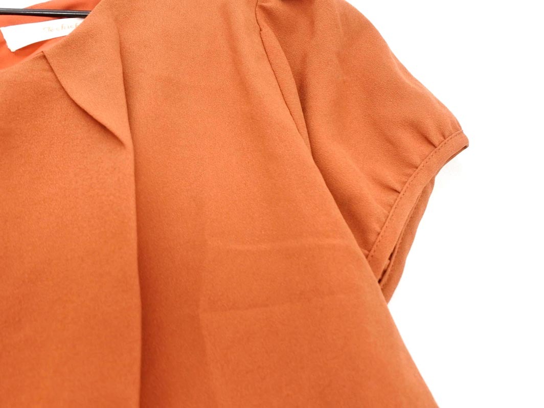 кошка pohs OK Techichi Te chichi блуза рубашка sizeM/ orange #* * ffa3 женский