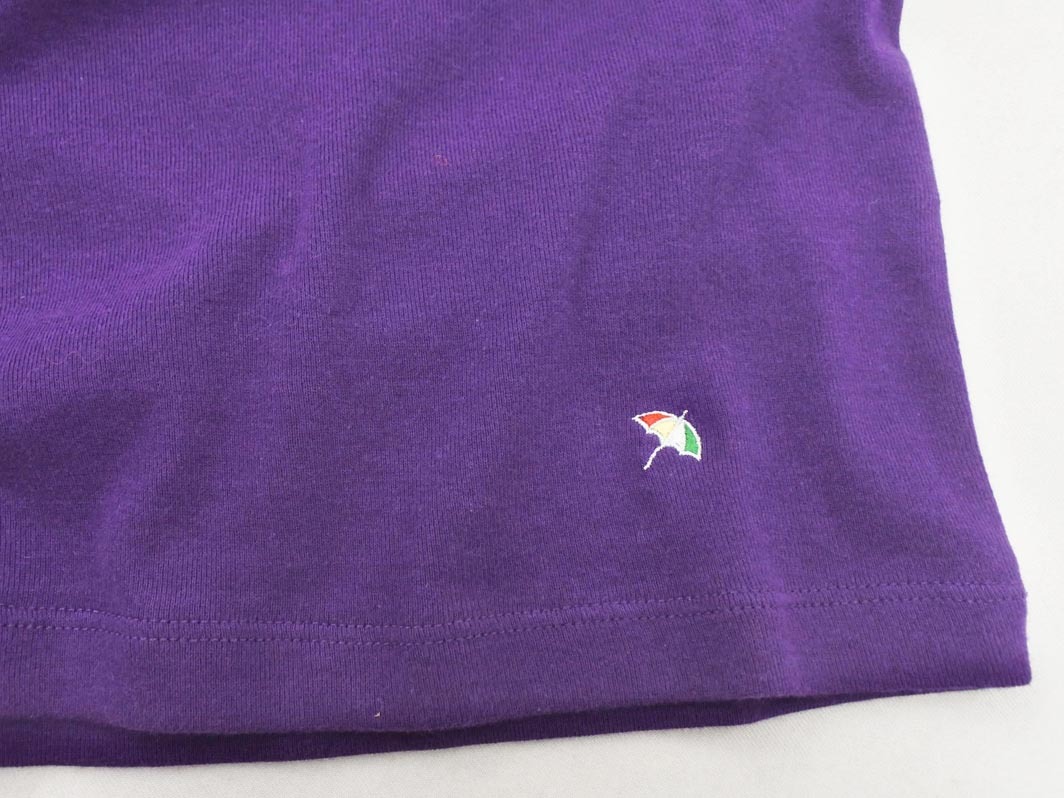ネコポスOK arnold palmer アーノルドパーマー ボルターネック タンクトップ size1/紫 ■◆ ☆ ffa4 レディース