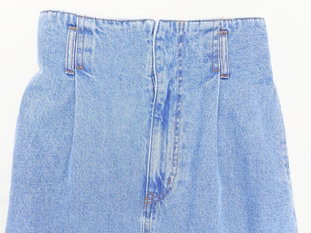 earth music&ecology アースミュージック&エコロジー ハイウエスト タイト デニムスカート sizeS/紺 ■■ ☆ ffa4 レディース_画像3