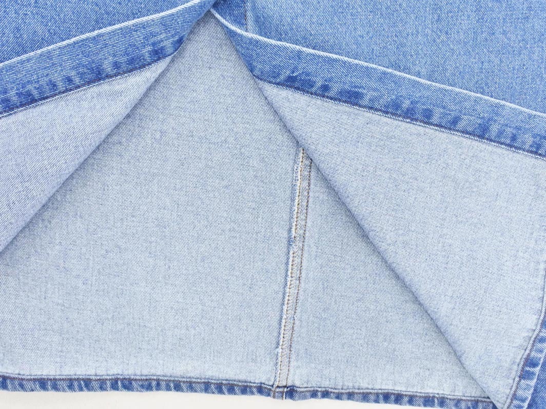 earth music&ecology アースミュージック&エコロジー ハイウエスト タイト デニムスカート sizeS/紺 ■■ ☆ ffa4 レディース_画像5