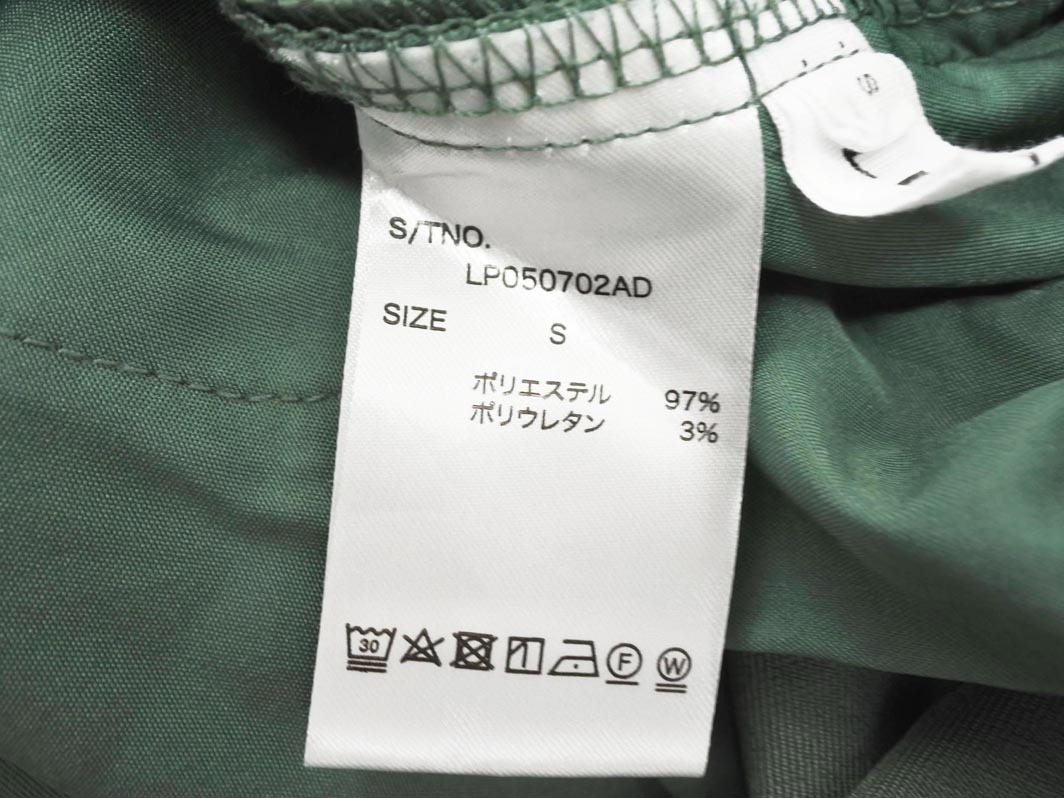 LEPSIM レプシィムローリーズファーム ピンタック カラー イージー パンツ sizeS/緑 ■■ ☆ ffa4 レディース