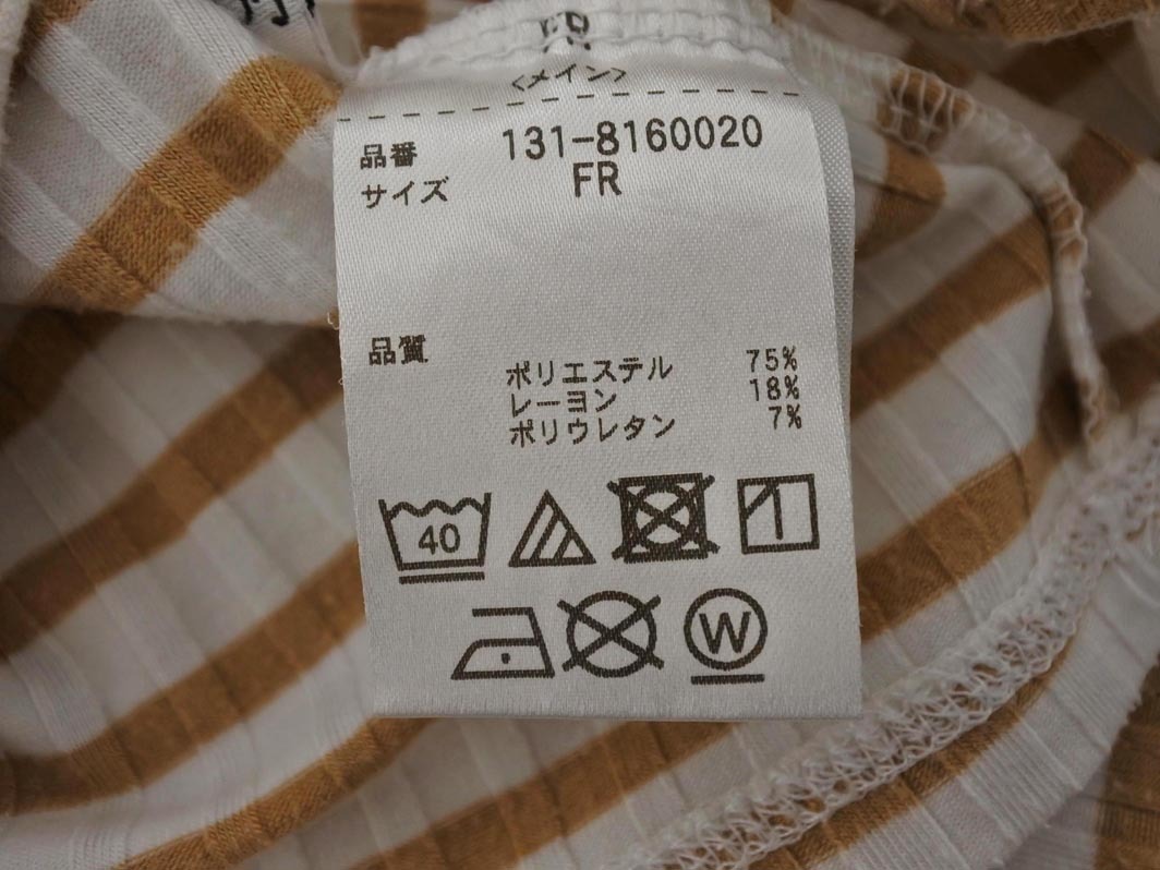  кошка pohs OK FREE*S MART свободный z mart окантовка ребра cut and sewn sizeFR/ белый x бежевый #* * ffa6 женский 