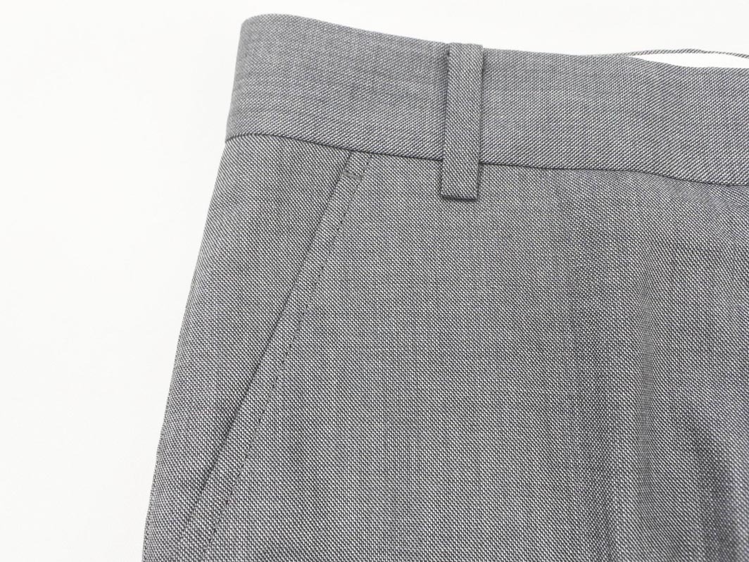 BACCA バッカ トゥモローランド シルク混 ボタンフライ スラックス パンツ size38/グレー ■■ ☆ ffa6 レディース
