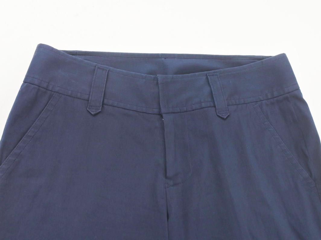 COMME CA DU MODE コム サ デ モード ブーツカット パンツ size5/紺 ■■ ☆ ffa6 レディース