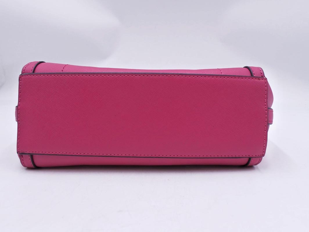 chouette アンドシュエット フェイクレザー 2WAY ハンド バッグ ピンク ■■ ☆ ffa6 レディース