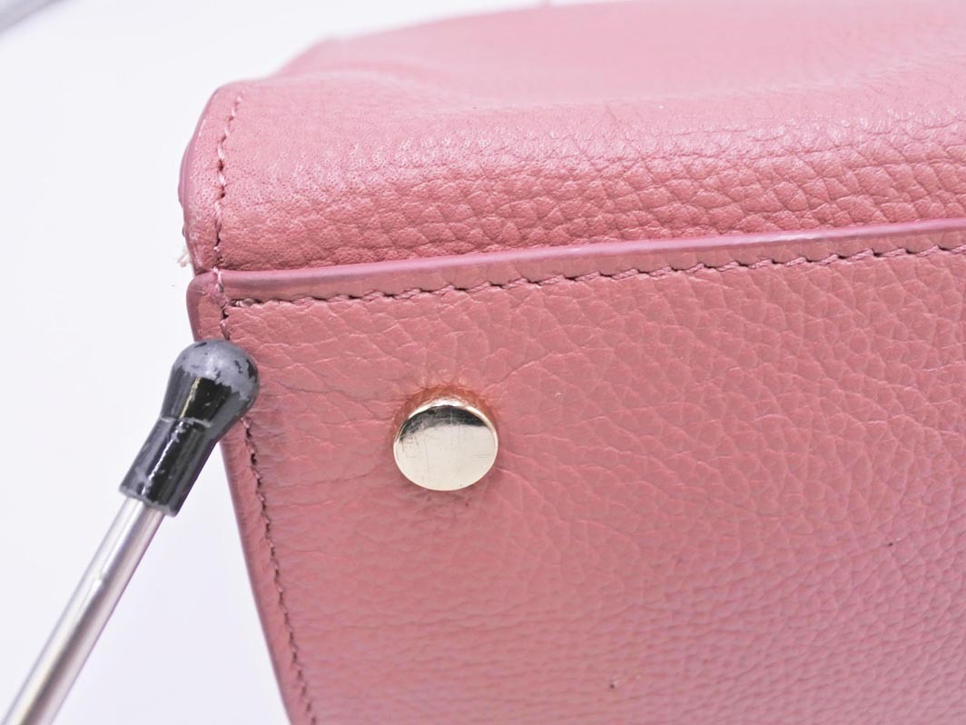 COLE HAAN コールハーン 本革 レザー 2WAY ハンド バッグ ピンク ■■ ☆ ffa6 レディース