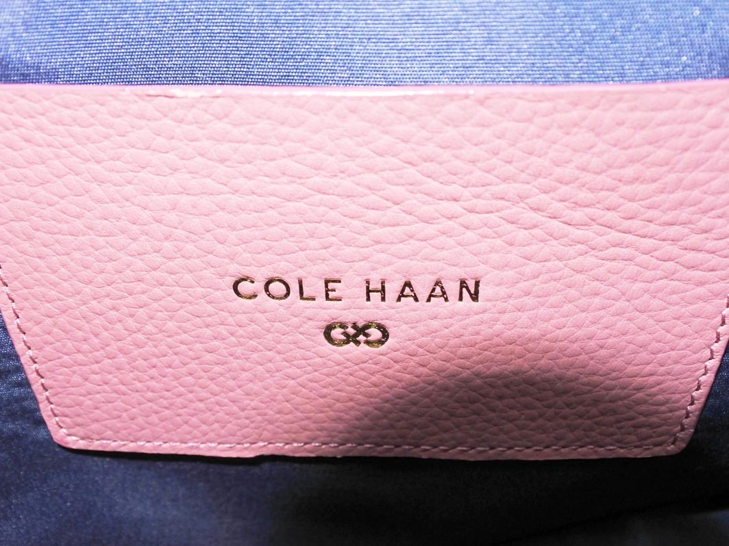 COLE HAAN コールハーン 本革 レザー 2WAY ハンド バッグ ピンク ■■ ☆ ffa6 レディース
