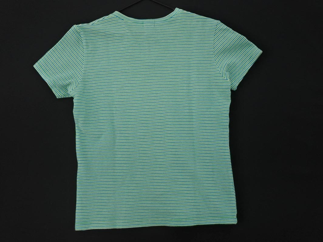 J.CREW ジェイクルー Vネック Tシャツ sizeS/緑ｘ青 ■◆ ☆ ffa6 レディース