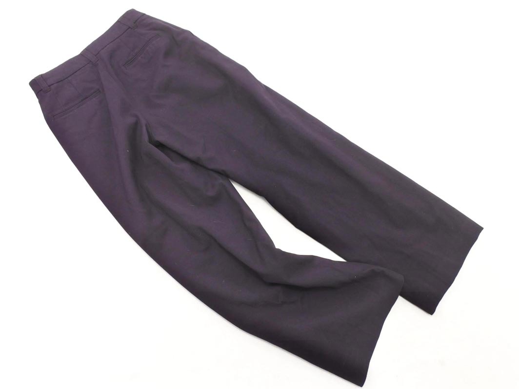 NATURAL BEAUTY BASIC ナチュラルビューティーベーシック パンツ sizeXS/濃紺 ■■ ☆ ffa6 レディース