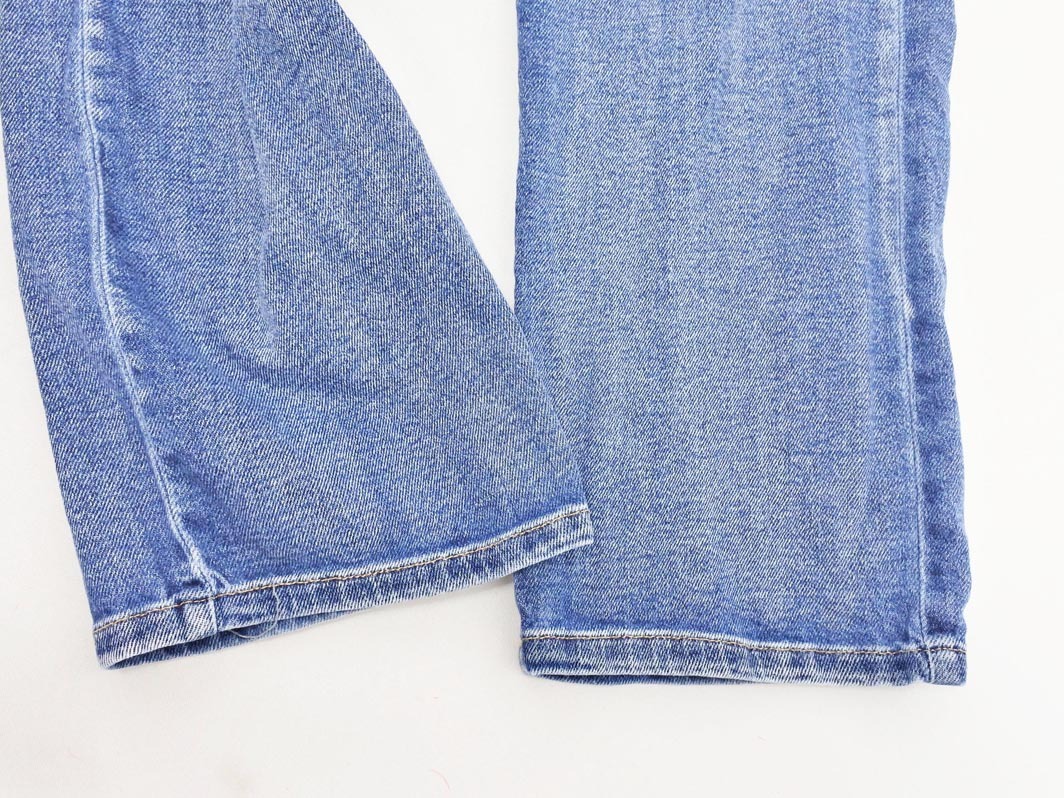 Rope Picnic ロペピクニック USED加工 デニムパンツ size38/青 ■■ ☆ ffa6 レディース