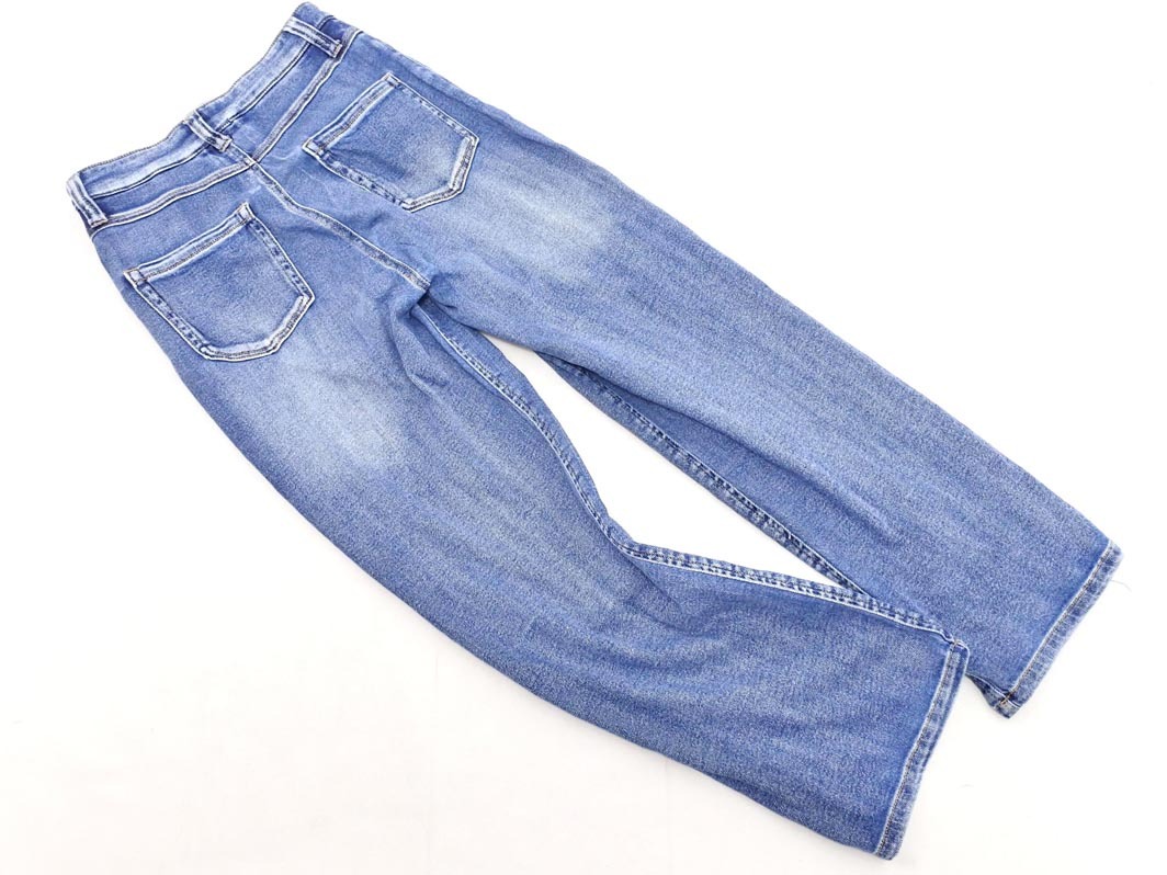 Rope Picnic ロペピクニック USED加工 デニムパンツ size38/青 ■■ ☆ ffa6 レディース