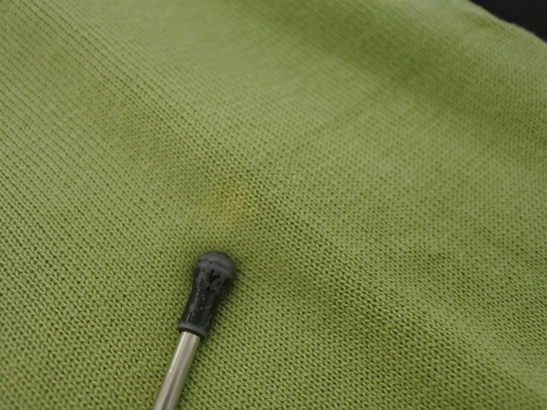 ネコポスOK 新品 MELROSE メルローズ ノースリーブ サマー ニット セーター 緑 ■◆ ☆ ffa6 レディース_画像4