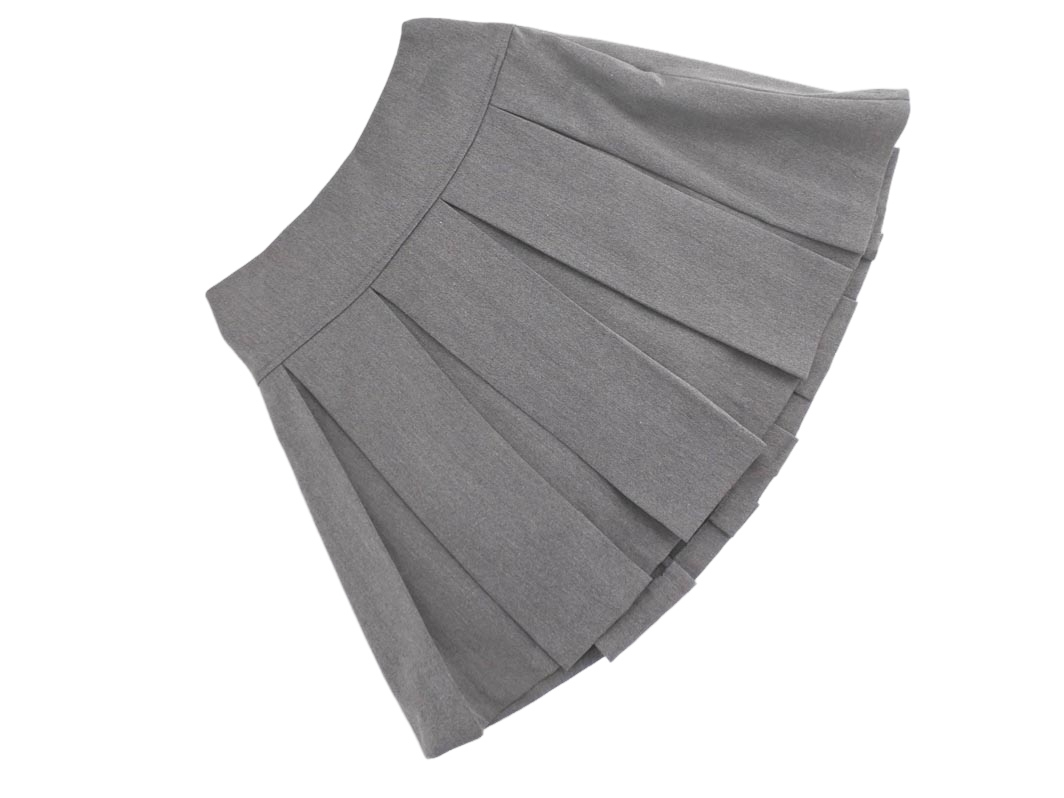 Heather ヘザー タック スカート パンツ sizeM/グレー ■■ ☆ ffa9 レディース