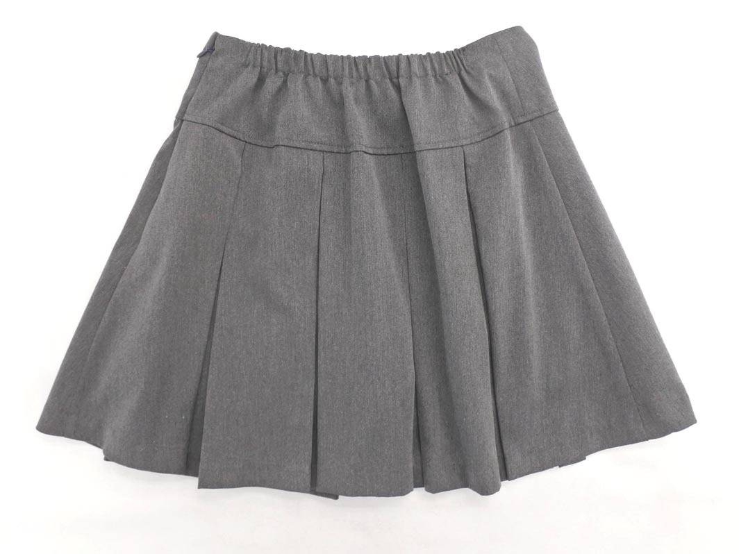 Heather ヘザー タック スカート パンツ sizeM/グレー ■■ ☆ ffa9 レディース