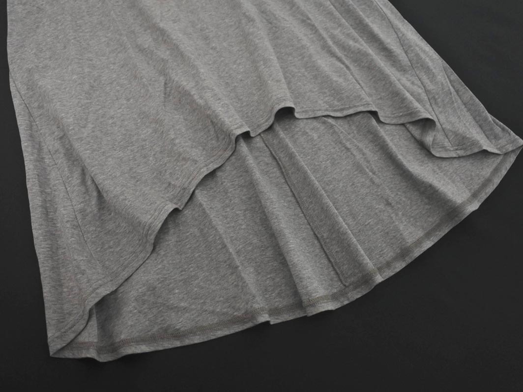 JEANASIS Jeanasis V шея безрукавка cut and sewn sizeF/ серый #* * ffa9 женский