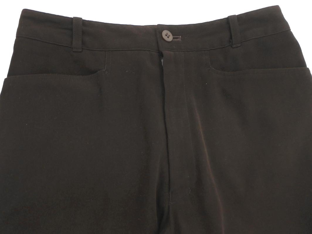 LAUTREAMONT ロートレアモン ストレート パンツ size2/茶 ■■ ☆ ffa9 レディース
