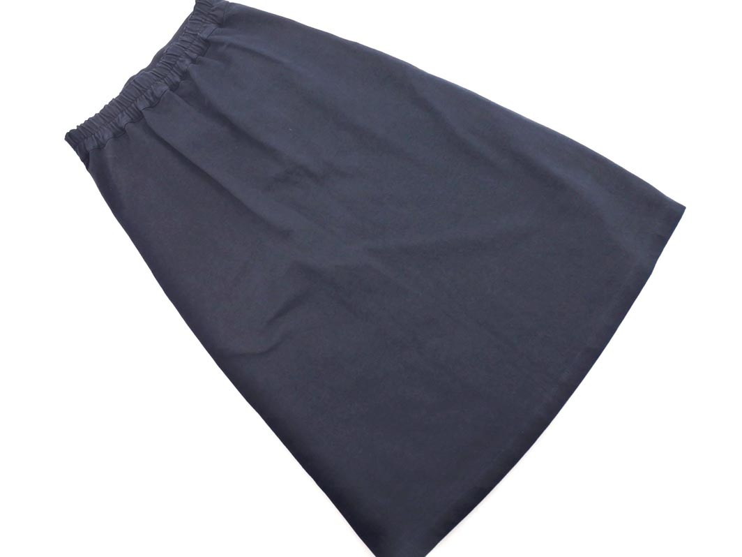 SHIPS any シップスエニィ スカート size38/紺 ■■ ☆ ffa9 レディース_画像4