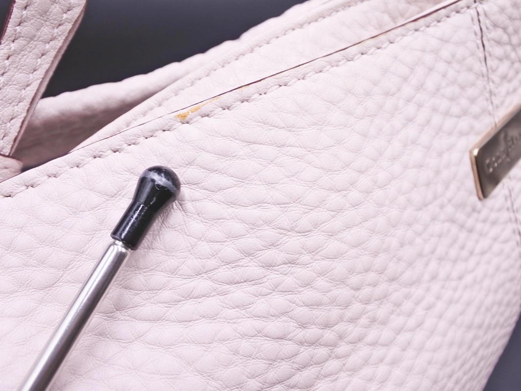 COLE HAAN コールハーン 本革 レザー セミショルダー バッグ ピンク ■■ ☆ ffa9 レディース