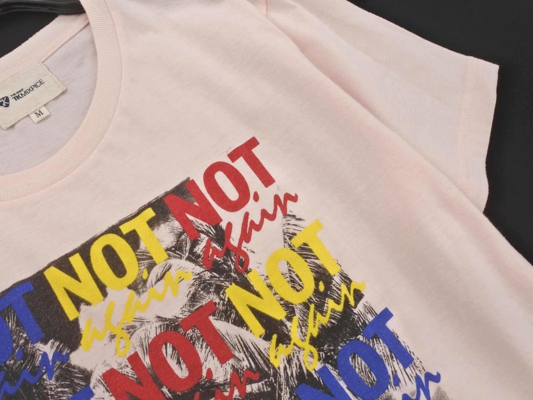 THE SHOP TK ザショップティーケー タケオキクチ プリント Tシャツ sizeM/ピンク ■◆ ☆ ffa9 メンズ_画像3