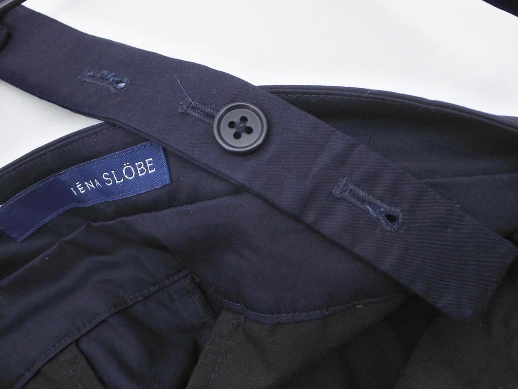 SLOBE IENA スローブイエナ サロペット オーバーオール size38/濃紺 ■■ ☆ ffa9 レディース