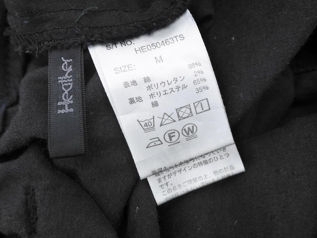 Heather ヘザー スカート パンツ sizeM/黒 ■◆ ☆ ffa9 レディース