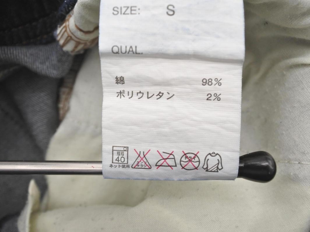 Heather ヘザー ストレッチ ボタンフライ ショート デニムパンツ sizeS/インディゴ ■◆ ☆ ffa9 レディース_画像4