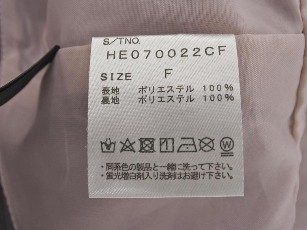 Heather ヘザー オールインワン sizeF/紫 ■◆ ☆ ffb0 レディース