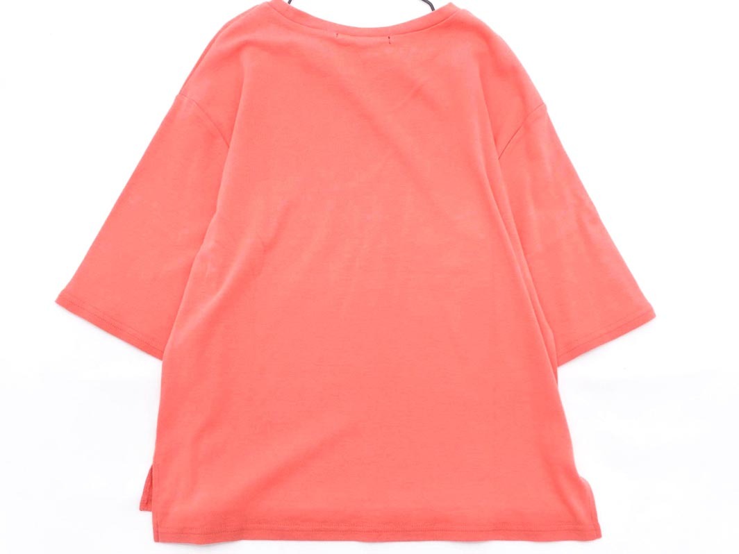 Heather ヘザー Tシャツ sizeF/赤 ■◆ ☆ ffb0 レディース
