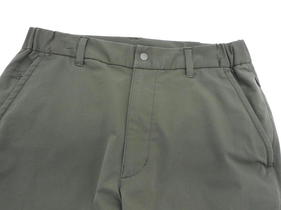 TIGORA ティゴラ ストレッチ テーパード テーパード パンツ sizeS/カーキ ■■ ☆ ffb1 メンズ