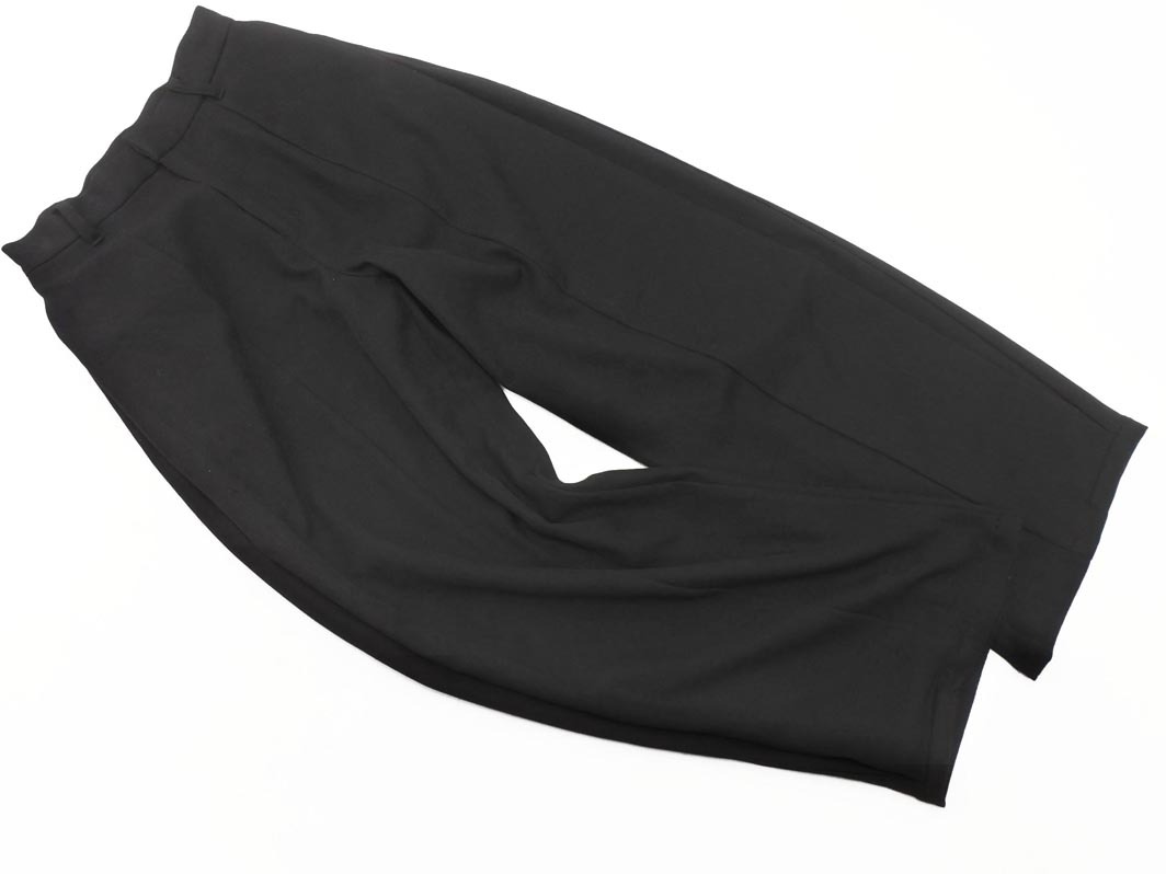 LEPSIM レプシィムローリーズファーム タック ワイド パンツ sizeM/黒 ■■ ☆ ffb1 レディース