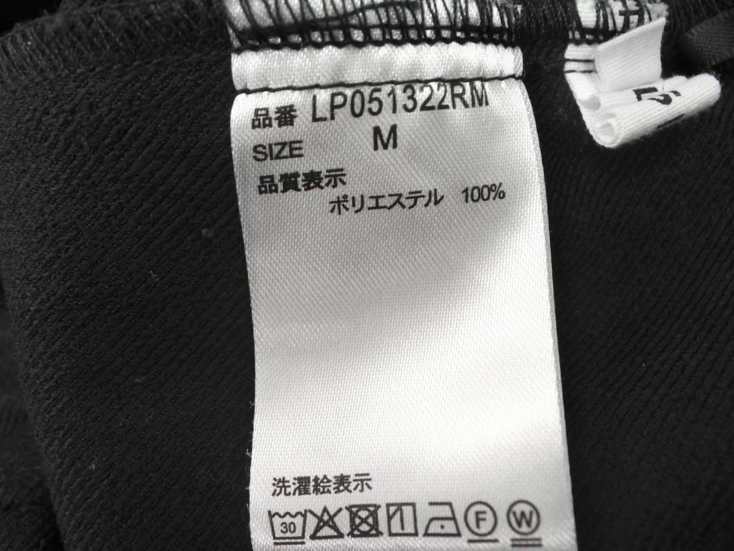 LEPSIM レプシィムローリーズファーム タック ワイド パンツ sizeM/黒 ■■ ☆ ffb1 レディース
