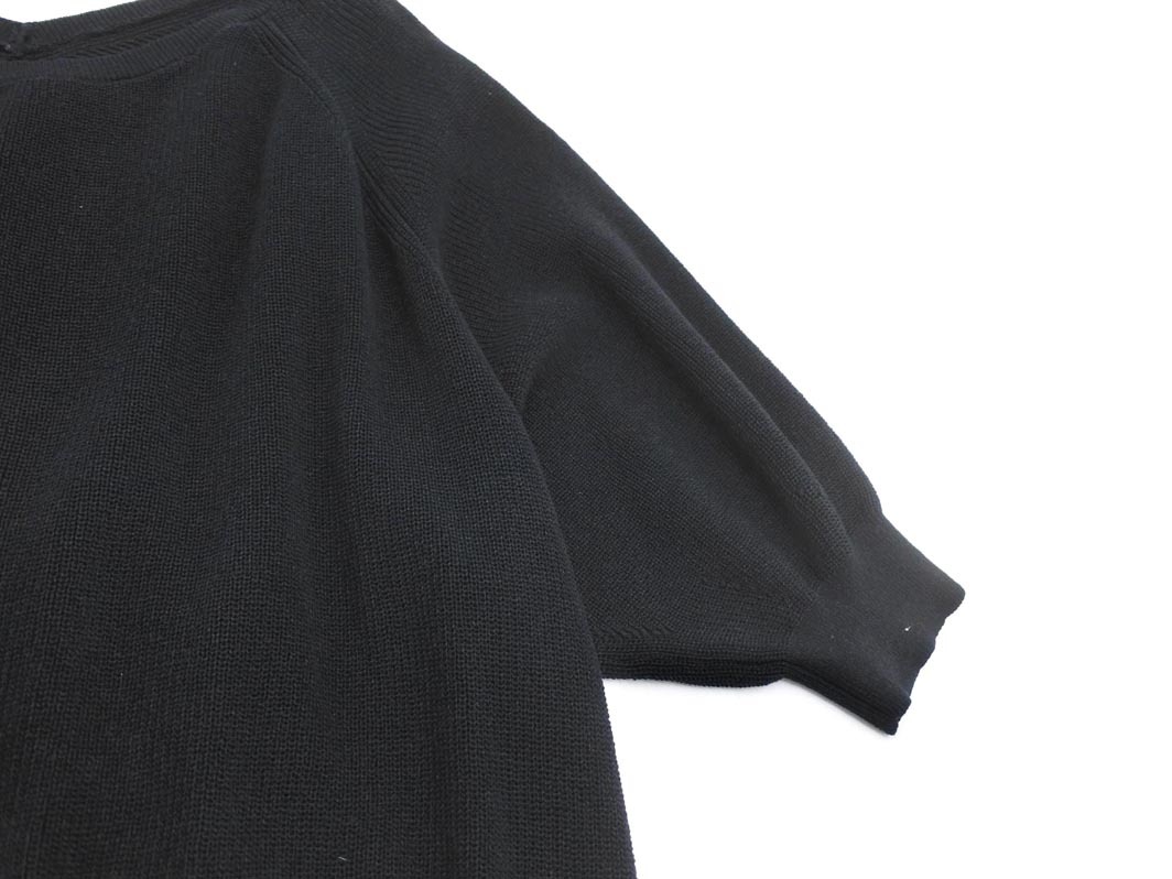 Stola. ストラ プルオーバー サマー ニット セーター sizeF/黒 ■◆ ☆ ffb1 レディース