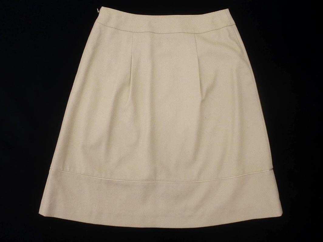 INDIVI インディヴィ Aライン 台形 スカート size36/ベージュ ■■ ☆ ffb2 レディース_画像5